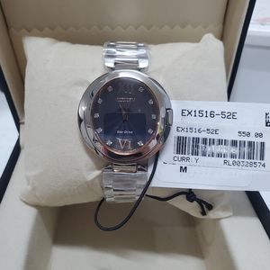 Citizen Women's Quartz Watch with Stainless Steel Strap, Silver $550